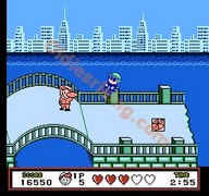 une photo d'Ã©cran de Pizza Pop sur Nintendo Nes